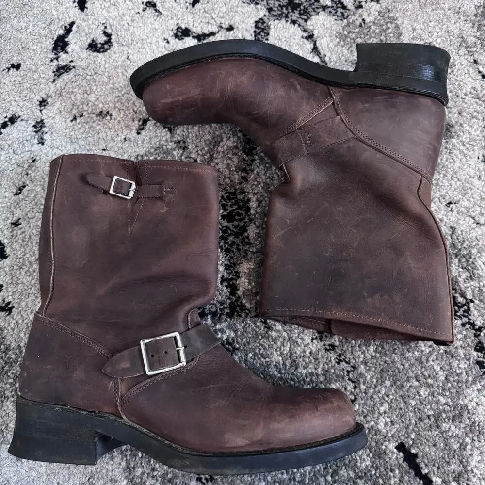 Frye brown leather